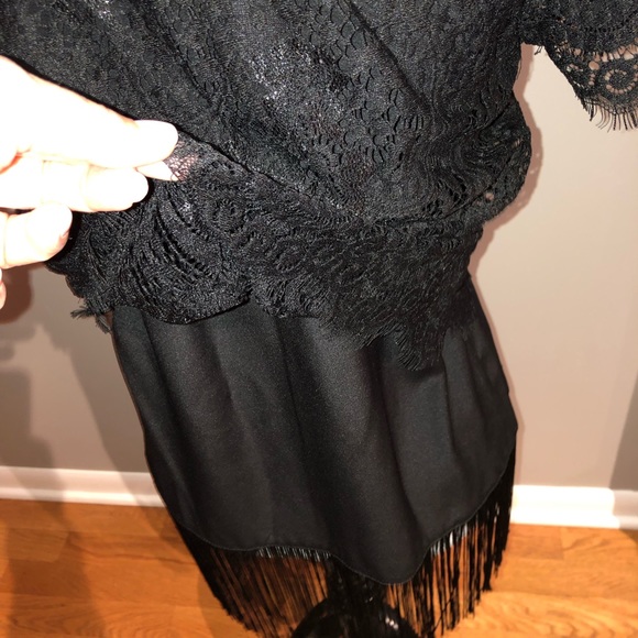 Worn once Nicole Miller artelier lace shirt - Picture 6 of 8